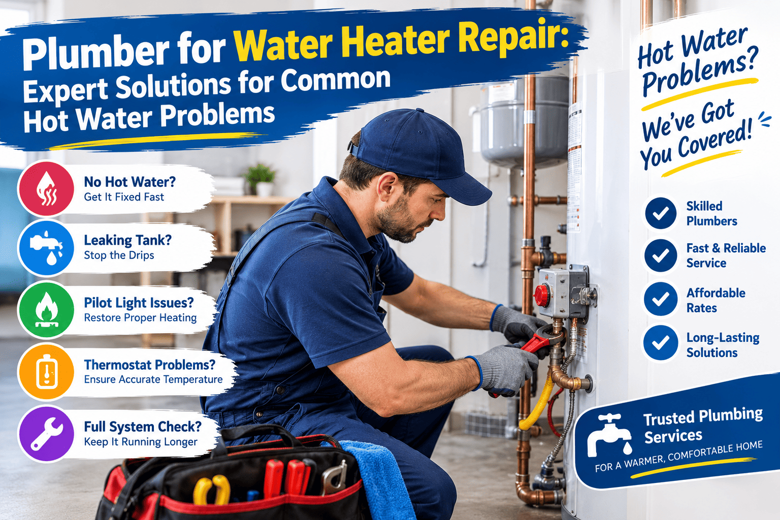 Plumber for Water Heater Repair
