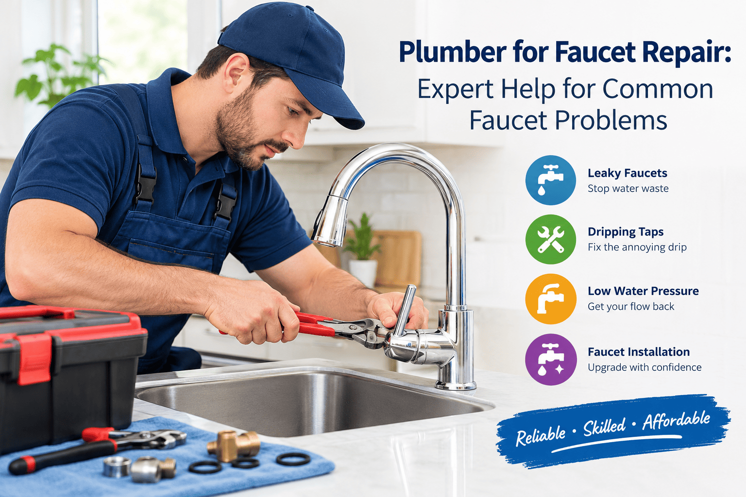 Plumber for Faucet Repair