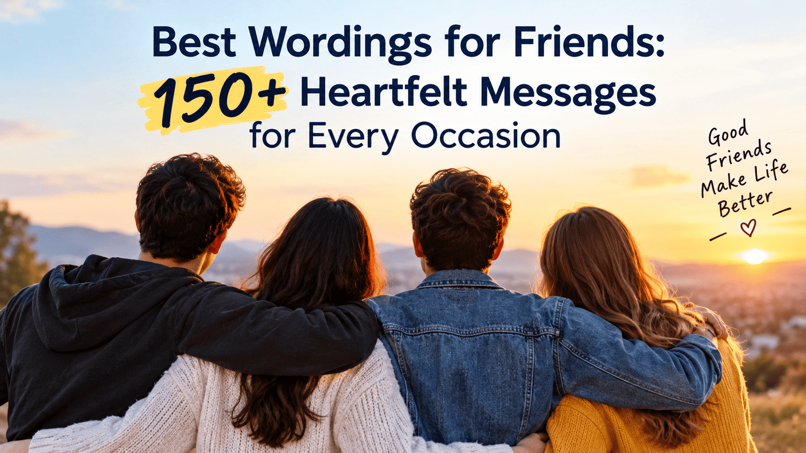 Best Wordings for Friends